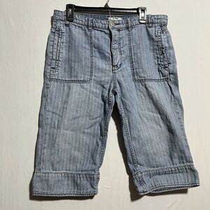 Women's Light Blue Denim Shorts